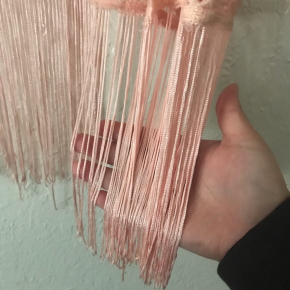 Pink lace cardigan - Picture 3 of 4